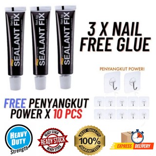 [READY STOCK] Super Glue Strong Quick Dry Nail-free Glue Super Adhesive Quick Drying - gam - strong