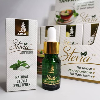 [ Ready Stock ] Stevia Sweetener Pengganti Gula I Sugar Replacement | Stevia Halal Jakim | Ajmal | Dcare | Nyturevia