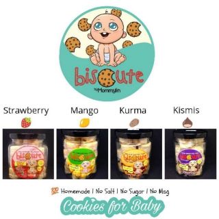 [MIMK] BISCUTE BY MOMMYLIN Homemade Baby Biscuits Baby Cookies Baby Food Biskut Bayi