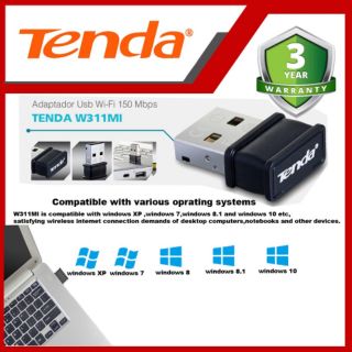TENDA W311Mi/ TL-WN725N NANO SIZE WIRELESS N150 USB WIFI ADAPTER - 725N
