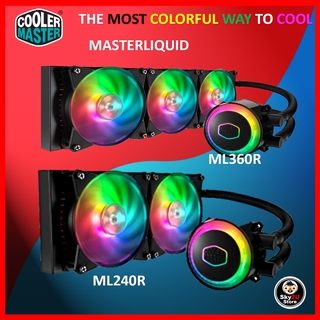 Cooler Master MasterLiquid ML120R/ML240R/ML360R RGB All-in-One CPU Liquid Cooler