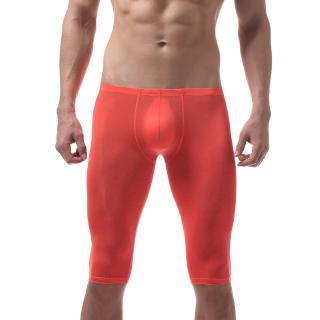 💖💖InLove Hot Sale Sexy Super Thin Men Shorts Tight Running Bottoms Ice Silk Fitness Sportswear Short Pants Leggings Male Sport Shorts Breathable