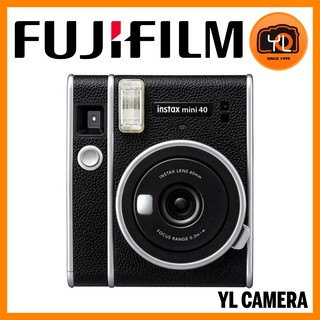 FUJIFILM Instax Mini 40 Instant Camera [Free 2 Assorted Instax Mini Films (Random Pattern)]