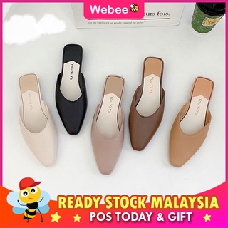 READY STOCK🎁WEBEE XIXITIAO Women's Sandal Flat Heel Women Shoe Kasut Wanita