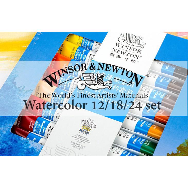 Winsor & Newton Watercolor 12/18/24 WaterColour 12ml Set