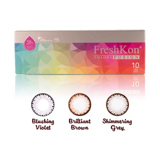 Freshkon 1 Day Colour Fusion /Ready Stock/(10pcs/5pairs/pkt)