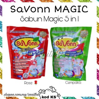SAVONN MAGIC💥 Sabun SaVonn Magic Pencuci Pakaian 1Kg (SHP0076 SM)[KS]