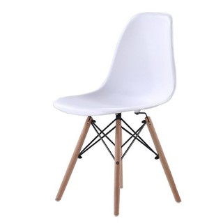 Creative Lifestyle Home Office Medium Back Eames Chair (White)