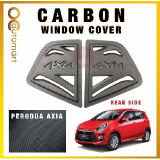 Rear Side Window Cover for Perodua Axia