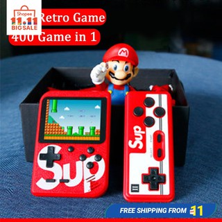 400 Game Boy SUP Portable Video Handheld Console Retro Classic Mini Game Machine 400 In 1 Support For Connecting To TVs