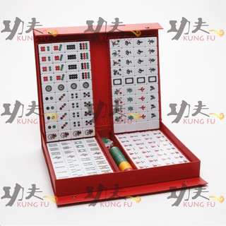 💥Malaysia Ready Stock💥Rummy 4Player Mahjong 3Player Rummy Lami Cinami Mahjong Full White Set