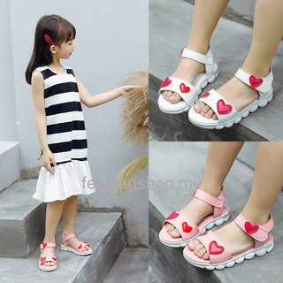 Fashion Kids Girls Hollow Breathable Soft Sandals Shoes