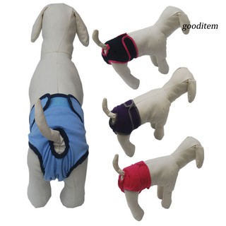 HY.Waterproof Adjustable Cute Pattern Dog Physiological Pants Pet Costumes Supplies