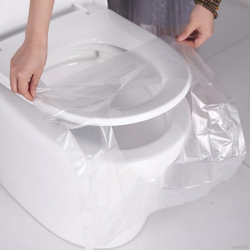 50pcs disposable toilet seat cushion waterproof and sanitary protection