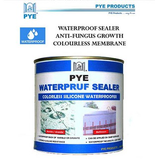 PYE Waterpruf Sealer BATHROOM WATERPROOF SEALER COLOURLESS ANTI LEAK