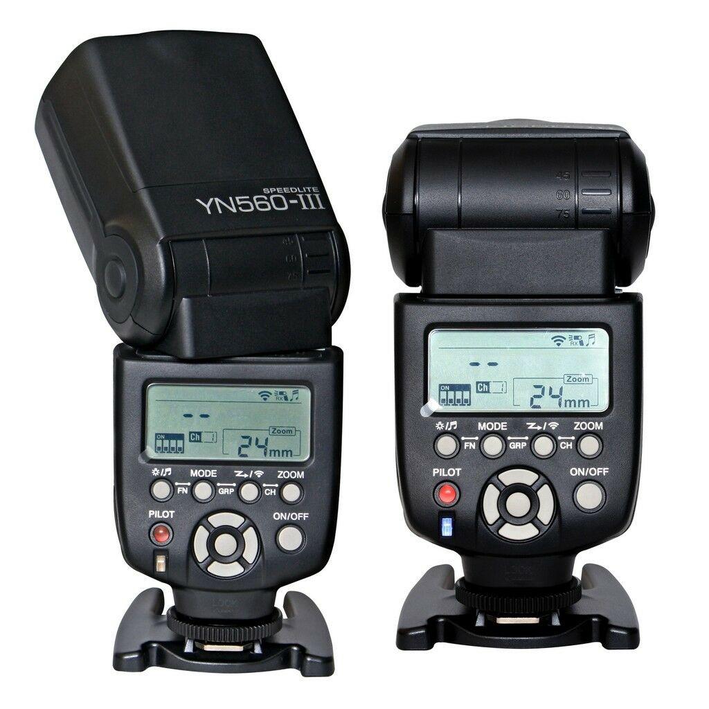 Yongnuo YN560-III Wireless Trigger Flash Speedlite Speedlight for Canon Nikon Pentax Olympus DSLR Camera Fit RF-602 603
