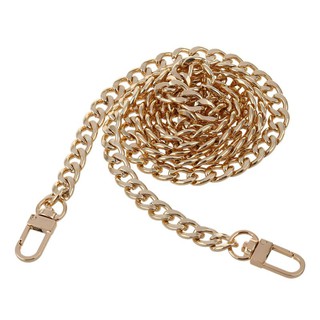 Round Replacement Chain Flat For Handbag Purse Or Shoulder Strapping Bag Gold 9m