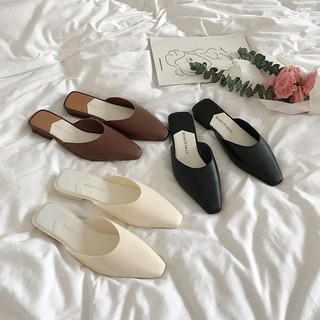 Clear Stock Malaysia🔥low half slippers female spring and summer women sandals shoes