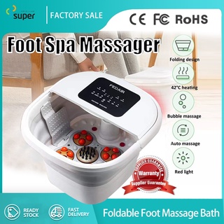 Foldable Foot Jacuzzi with Remote Control Spa Bucket Basket Foot Soak Leg Travel Relaxation 泡脚桶