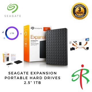 Seagate Expansion Portable Hard Drives - 1TB (2.5”)