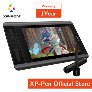 XP-PEN Artist 12 Graphics Drawing Display Monitor 12inch Pen Display 1920 x 1080 HD Display Resolution With 1 Touch Bar Pen And A P06 With Traditional Pencil-like Feel 8192 Levles Batter-free(11.6")