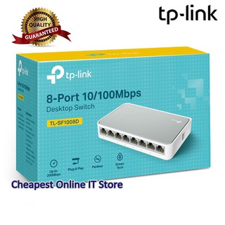 TPLINK 8-Port 10/100Mbps Desktop Network Switch TL-SF1008D