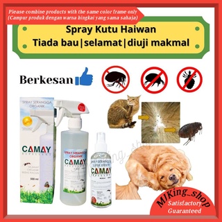 [FREE GIFT 🎁] Camay Repellent Spray Kutu Kurap Haiwan Kucing Anjing Berkesan Anti Lice Fleas Mites Ticks
