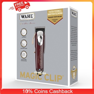 FREE SHIPPING Wahl Cordless Magic Clip Clipper 5 Star Series Original WAHL 10% CASH BACK