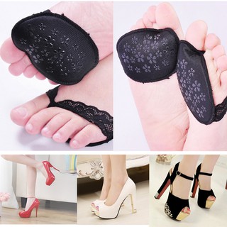 💘💘Ladies Forefoot Invisible High Heeled Shoes/Slip Resistant Half Yard Pads