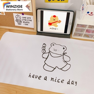 Winzige Smiley Cloud Cute Bear Table Mat Computer Laptop Mouse pad Mat Office Student Supplies