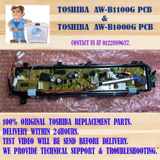 (ORIGINAL) TOSHIBA AW-B1100G / AW-B1000G / AW-B1100GM / AW-B1000GM PCB Board