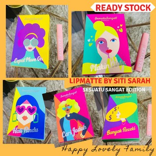 RATASYA COSMETICS LIPMATTE Sesuatu Sangat Edition by Siti Sarah