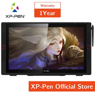 XP-PEN Artist 24 Pro 2K Graphic Drawing Monitor Pen Display Graphics Display Support USB-C to USB-C Connection And Tilt Function With Red Dial Wheels And 20 Customizable Shortcut Keys Battery-free Pen 2560 X 1440 Resolution (23.8inch) (1)