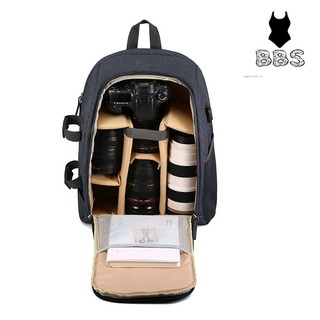 ★Shoulder SLR Camera Bag Multi-function Portable Photography Computer Bag Waterproof Breathable Earthquake Resistance