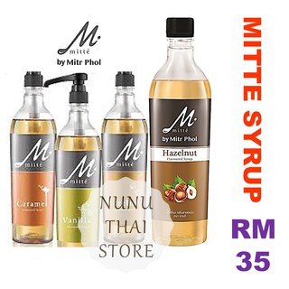 Flavoured Syrup Mitte by Mitr Phol / MITTE SYRUP THAI
