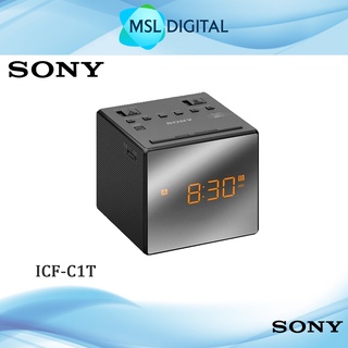 Sony ICF-C1T ICFC1T C1T FM Tune Alarm Radio Clock