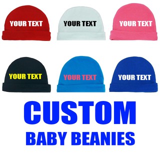 Baby Beanies Custom Name