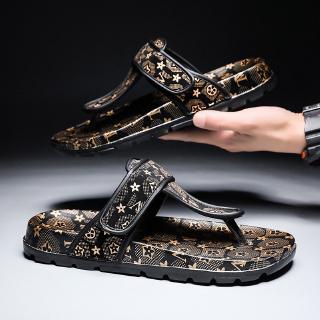 【High Quality】Plus Size Selipar Murah Summer Korean Style Men's Shoes Home Fashion Sandal Asadi Beach Light Lelaki Skechers fitflop
