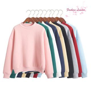 9 Colors Women Casual Long Sleeve Hoodie Sweatshirt Jumper Pullover Thick Hoody Pullover Sweater Loose Tops (2)
