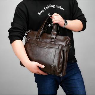 Men's handbag business briefcase men's bag shoulder bag Messenger large capacity computer bag