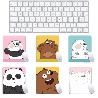 We Bare Bears Computer Peripheral Cute Cartoon Mouse Pad
