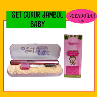 SET PENCUKUR RAMBUT BABY CUKUR JAMBOL BABY HAIR SHAVER (1)
