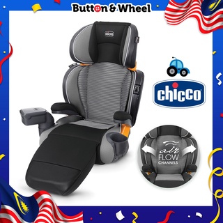 Chicco KidFit Zip Air Plus 2-in-1 Belt-Positioning Booster Car Seat - Q Collection (Manufacturing Date: 02/2020)