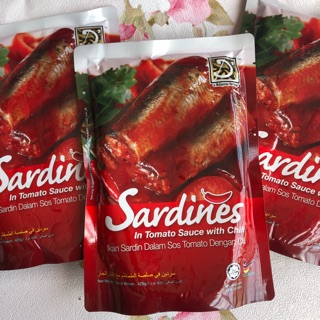 Ikan Sardin Sos Tomato Cili ~ Sardines in Tomato Souce with Chili~