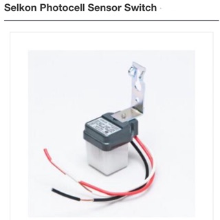 Selcon Photocontrols Sensor Switch(Photocell) 3A/6A/10A