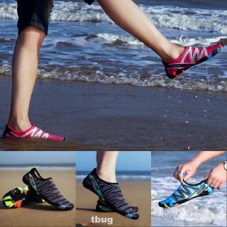 Men Women Diving Shoes Outdoor Beach Slip On Breathable Casual Couples Water Flats Walking Aqua Swimming Pool