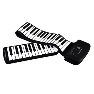 88 Key Silicone Flexible Roll Up Piano Foldable Keyboard Hand-rolling Piano
