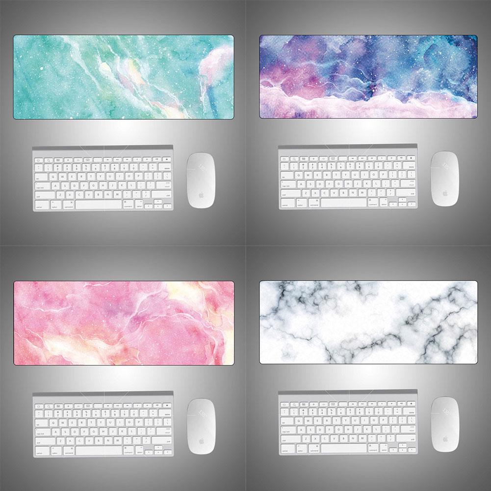 Gaming Mouse Pad Mat For Laptop Computer Desk Pad Keyboard Creative Marble Color