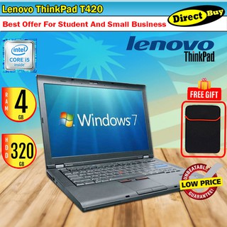 Lenovo Thinkpad T420 (Core i5 V-Pro Intel/4GB RAM/320GB HDD/Win 7 Pro)