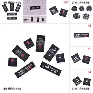 【Ready Stock+great】50pcs DIY handmade labels tags fabric making sewing cr